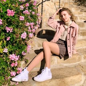 Pink Corduroy Jacket